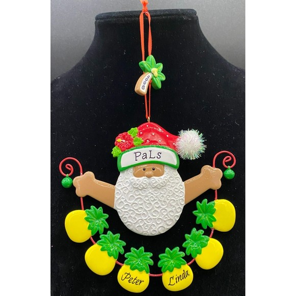 Ornament Santa Claus with Pineapples 2008 - Picture 2 of 3